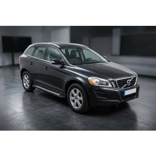 Бокові пороги New Vision Black (2 шт., алюміній) Volvo XC60 2009-2017 рр. фото 1