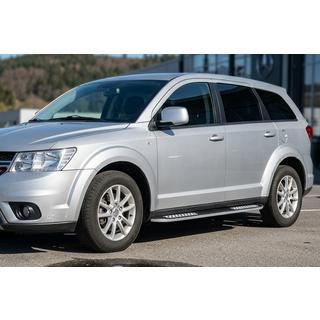 Бокові пороги Tayga V2 (2 шт., алюміній) фото 1