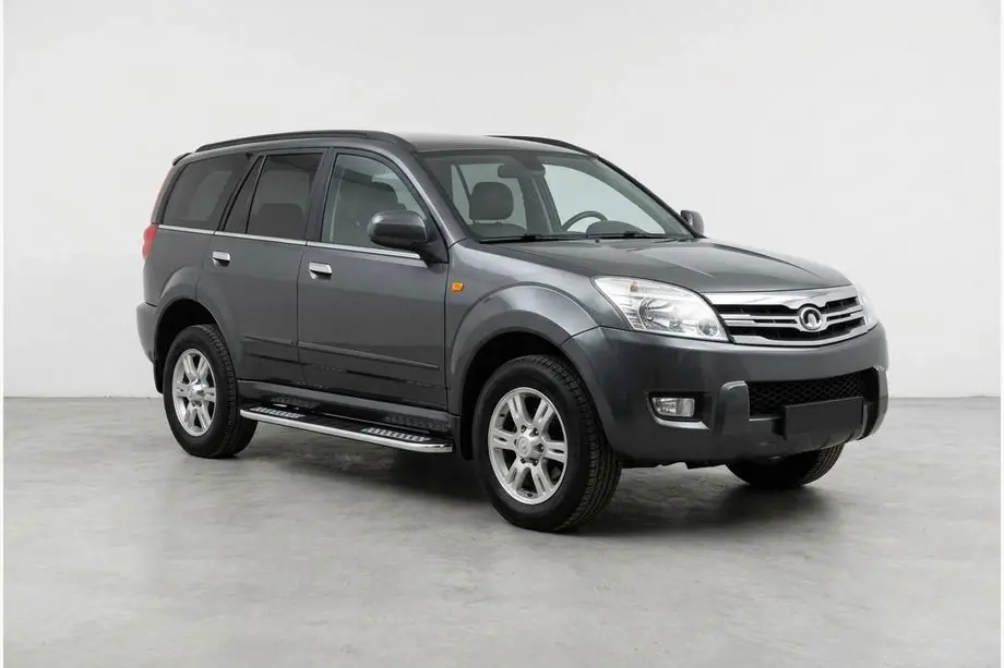 GreatWall Haval/Hover H3 2005-2013 рр. Бокові пороги Tayga V2 (2 шт., алюміній) Image