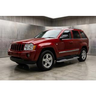 Бокові пороги Tayga V2 (2 шт., алюміній) Jeep Grand Cherokee WK 2004-2010 рр. фото 1