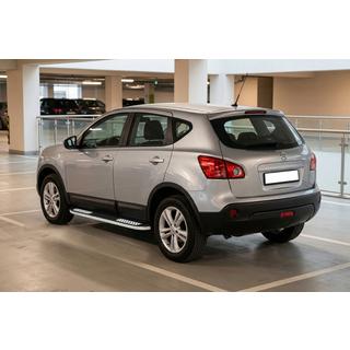Бокові пороги Tayga V2 (2 шт., алюміній) фото 1