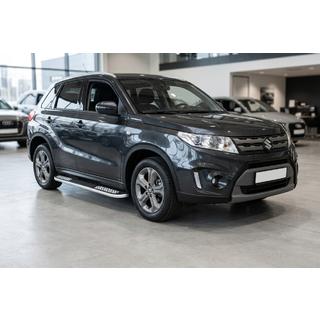 Бокові пороги Tayga V2 (2 шт., алюміній) фото 1