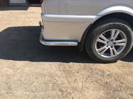 Mercedes Vito W639 2004-2014 рр. Задні куточки AK003 (2 шт., нерж) фото 4