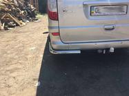 Mercedes Vito W639 2004-2014 рр. Задні куточки AK003 (2 шт., нерж) фото 6