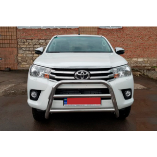 Кенгурятник WT007 (нерж) фото 4