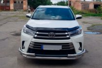 Toyota Highlander 2013-2019 рр. Кенгурятник ST-Special (нерж) фото 6