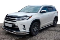 Toyota Highlander 2013-2019 рр. Кенгурятник ST-Special (нерж) фото 1