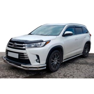 Кенгурятник ST-Special (нерж) Toyota Highlander 2013-2019 рр. фото 1