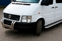 Volkswagen LT 1995-2006 рр. Кенгурятник Kelebek WT011 (нерж) фото 2