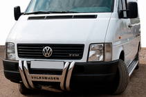 Volkswagen LT 1995-2006 рр. Кенгурятник Kelebek WT011 (нерж) фото 1
