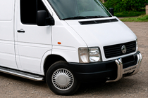 Volkswagen LT 1995-2006 рр. Кенгурятник Kelebek WT011 (нерж) фото 3