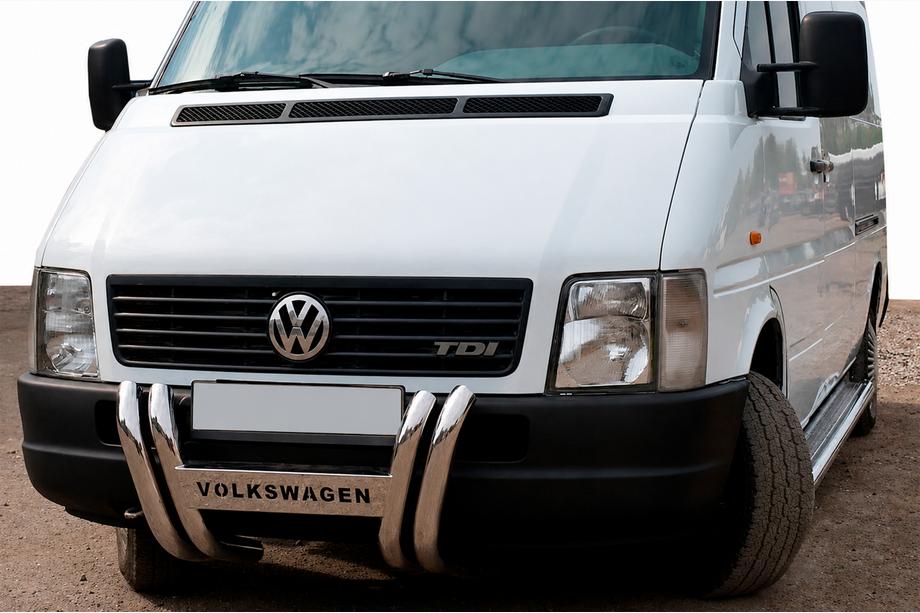 Volkswagen LT 1995-2006 рр. Кенгурятник Kelebek WT011 (нерж) Image