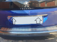 Peugeot 3008 2016-2023 рр. Планка над номером (нерж) фото 1