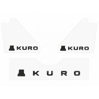Емблема / шильдик KURO Black Edition (3 шт) Lexus LX570/450d 2008-2022 рр. фото 2