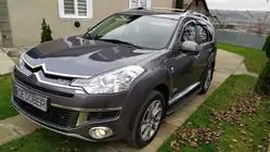Citroen C-Crosser 2007-2013 рр. Бокові пороги Bosphorus Grey (2 шт., алюміній) фото 5