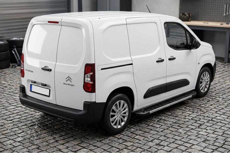 Citroen Berlingo/Multispace 2018- рр. Бокові пороги RedLine V1 (2 шт., алюміній) Image