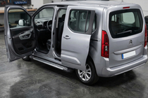 Citroen Berlingo/Multispace 2018- рр. Бокові пороги Line (2 шт., алюміній) фото 1
