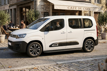 Citroen Berlingo/Multispace 2018- рр. Бокові пороги Bosphorus Black (2 шт., алюміній) фото 1