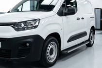 Peugeot Partner/Rifter 2019- рр. Бокові пороги Maya V1 (2 шт., алюміній) фото 1