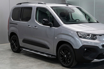 Opel Combo 2019- рр. Бокові пороги Sunrise (2 шт., алюміній) фото 1