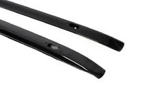 Lexus LX570/450d 2008-2022 рр. Рейлінги Чорні (дизайн 2018, 2 шт) фото 3