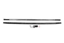 Toyota Land Cruiser 200 2007-2021 рр. Чорні рейлінги 2008-2015рр. (Lexus-дизайн 2018, 2 шт) фото 5