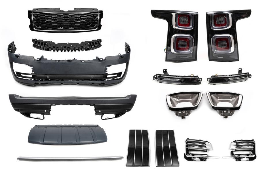 Range Rover IV L405 2013-2021 рр. Комплект рестайлінгу в SVA 2018+ (без фар) Image
