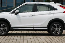 Mitsubishi Eclipse Cross 2017- рр. Молдинг дверної OmsaLine (4 шт., нерж.) фото 1