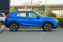 Mitsubishi Eclipse Cross 2017- рр. Молдинг дверної OmsaLine (4 шт., нерж.) фото 4