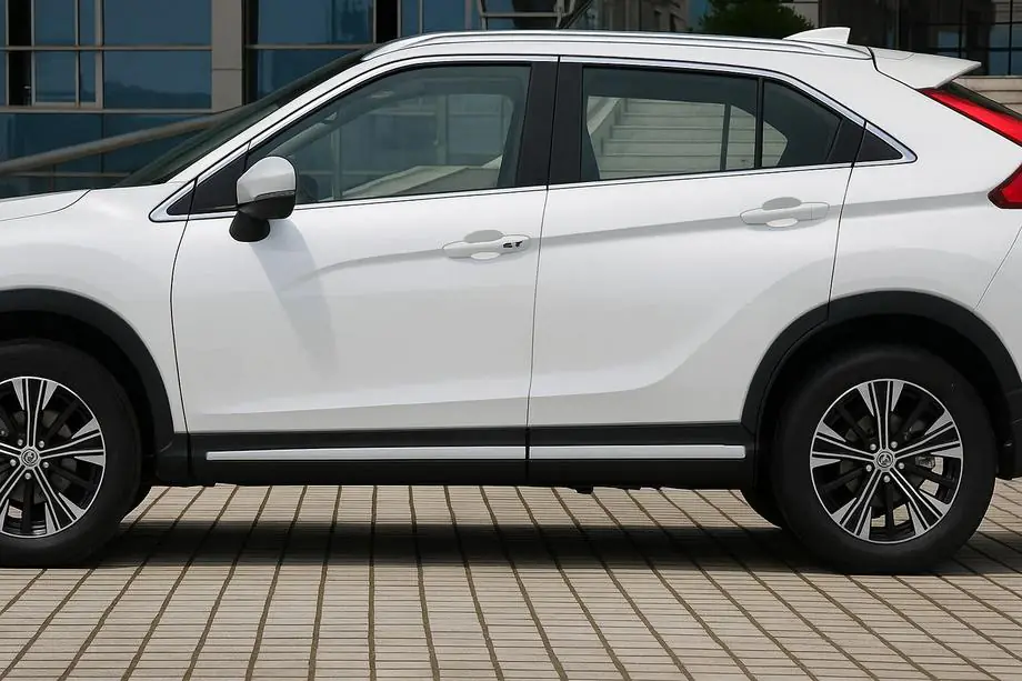 Mitsubishi Eclipse Cross 2017- рр. Молдинг дверної OmsaLine (4 шт., нерж.) Image