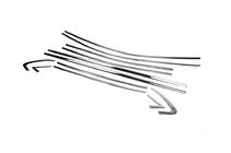 Renault Clio V 2019- рр. Повна окантовка вікон (12 шт, нерж) фото 3