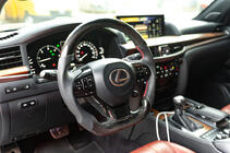Lexus LX570/450d 2008-2022 рр. Кермо у зборі анатомічний (карбон) фото 4