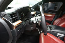Lexus LX570/450d 2008-2022 рр. Кермо у зборі анатомічний (карбон) фото 5
