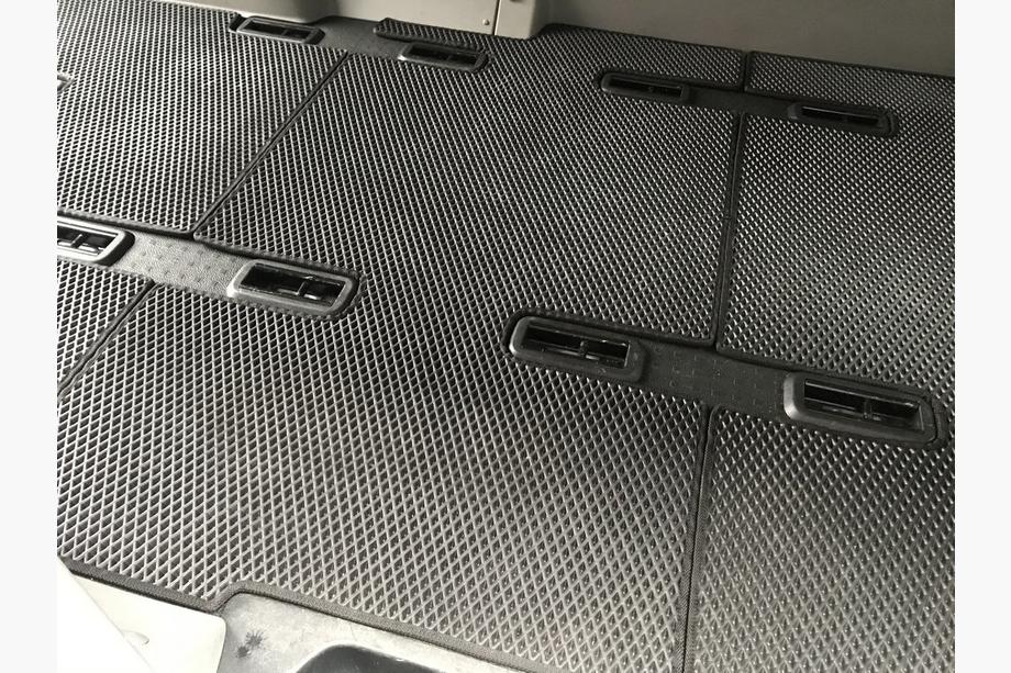 Volkswagen T5 2010-2015 рр. Килимки EVA V1 (Довга база, повний салон, чорні) Фото 4