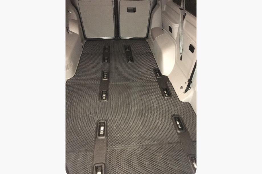 Volkswagen T5 2010-2015 рр. Килимки EVA V1 (Довга база, повний салон, чорні) Фото 12