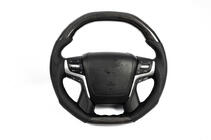 Toyota Land Cruiser 200 2007-2021 рр. Кермо у зборі (карбон) фото 1