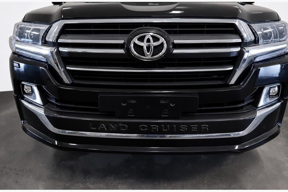 Toyota Land Cruiser 200 2007-2021 рр. Передня накладка на спойлер для Executive 2019 Фото 1