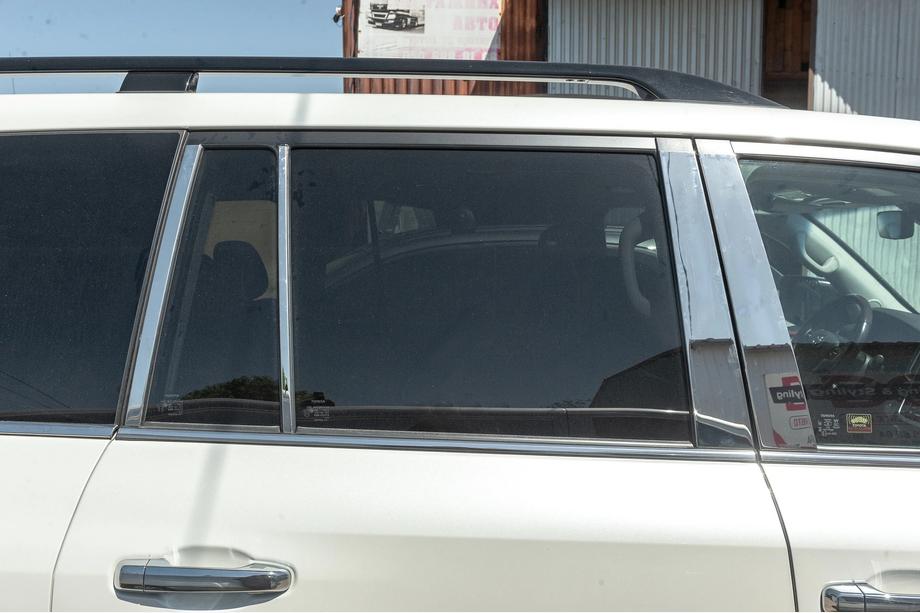 Lexus LX570/450d 2008-2022 рр. Повна окантовка вікон і на стійки (нерж) Фото 13