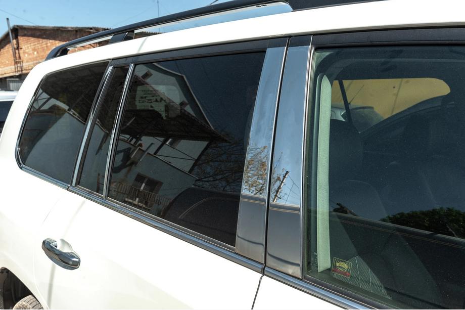 Lexus LX570/450d 2008-2022 рр. Повна окантовка вікон і на стійки (нерж) Фото 3