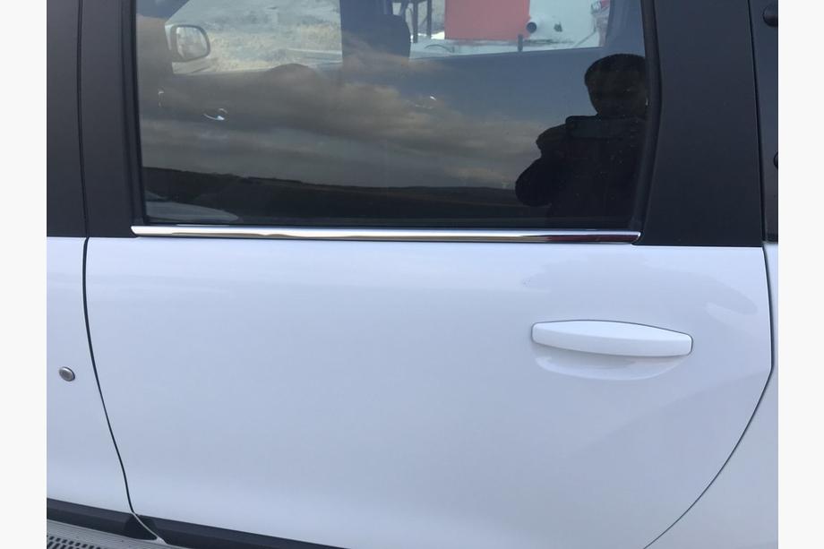 Renault Lodgy 2013-2022 рр. Окантовка вікон (4 шт., нерж.) Фото 6