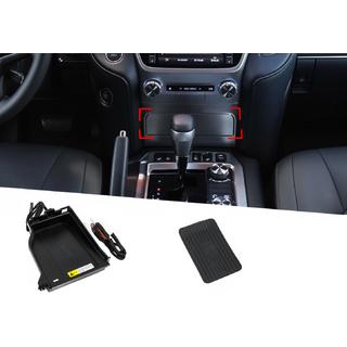 Комплект бездротової зарядки телефону (2015+) Toyota Land Cruiser 200 2007-2021 рр. фото 1