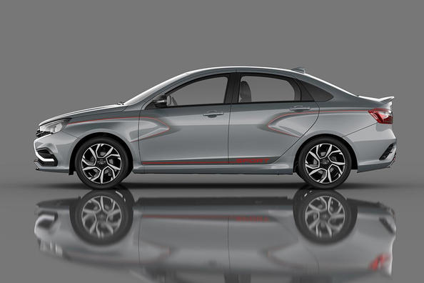 Спортивна модифікація седана Lada Sport Vesta Фото 3