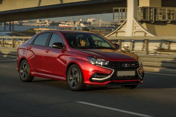 Спортивна модифікація седана Lada Sport Vesta Фото 5