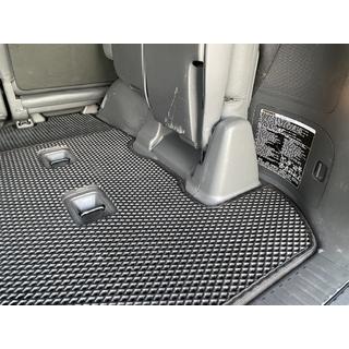 Килимок багажника 2 шт (EVA, 7 місць, чорний) Lexus LX570/450d 2008-2022 рр. фото 2