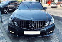 Mercedes E-сlass W212 2009-2016 рр. Передня решітка GT Panamericana (2009-2012) фото 5