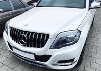 Mercedes GLK сlass X204 2008-2015 рр. Передня решітка GT Panamericana (2013-2015) фото 3