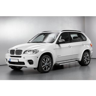 Бокові пороги RedLine V1 (2 шт., алюміній) BMW X5 E70 2007-2013 рр. фото 1
