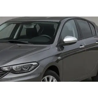 Накладки не дзеркала Хром (2 шт., нерж.) Fiat Tipo 2016- рр. фото 1