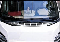 Peugeot Boxer 2006-2025 рр. Накладка на повітровідвід (нерж) фото 1