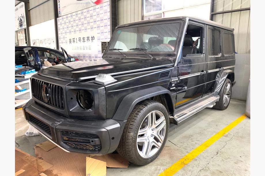 Mercedes G class W463 1990-2018 рр. Комплект рестайлінгу на G63 AMG 2018 Фото 7